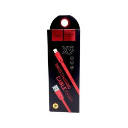 Дата кабель HOCO X9 Rapid Charging iPhone 5 Red