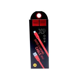 Дата кабель HOCO X9 Rapid Charging Micro USB Red