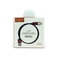 Дата кабель HOCO U28 Micro USB Magnetic Red
