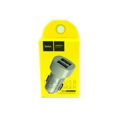 Автомобильное ЗУ HOCO Z2A (5V/2.4A/2USB) White
