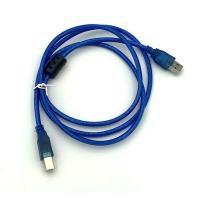 Кабель USB для принтера AM/BM 1.2 м Blue