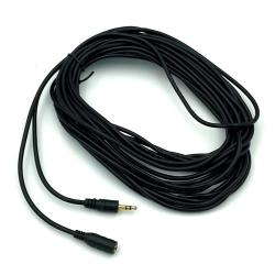 Кабель аудио (папа-мама) 3,5mm 10 м
