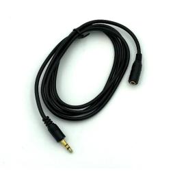 Кабель аудио (папа-мама) 3,5mm 1,5 м