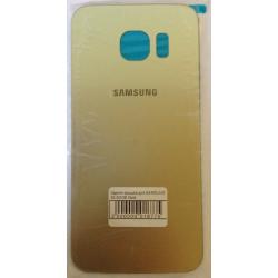 Задняя крышка для SAMSUNG S6 EDGE Gold