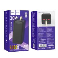 Power Bank HOCO J111D Fast Charge (50000mAh/30W/2USB/1PD) Black