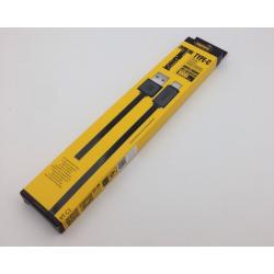 Дата кабель Remax RT-C1 Fast Type C Black
