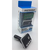FM модулятор ALS-860 Bluetooth + Charger (1USB/5V/1.2A) Black/White