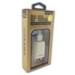 Сетевое ЗУ REMAX Proda RP-U11+ кабель micro USB (5V/1A/1USB)