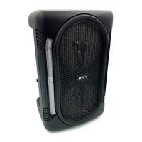Колонка+караоке Bluetooth RX Series RX-6219 6.5''x2 1200W Black