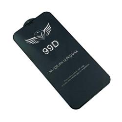 Защитное стекло 99D iPhone 12 PRO Max Black (тех. упаковка)