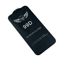 Защитное стекло 99D iPhone 12 / 12 PRO Black (тех. упаковка)