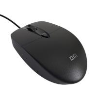 Компьютерная проводная мышь DM K5 1.8m 1000-1200-1600DPI Black