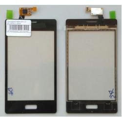 Сенсорный экран для LG E610/E6/L5 ll Black