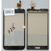 Сенсорный экран для LG P715/P716/L7 II Dual Black