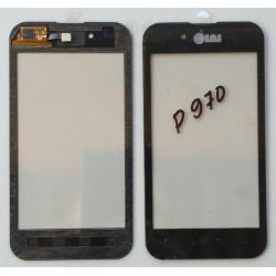Сенсорный экран для LG P970 Black