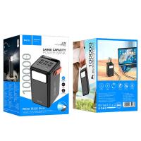 Power Bank HOCO J142 (100000mAh/22.5W/6USB/2PD) Black