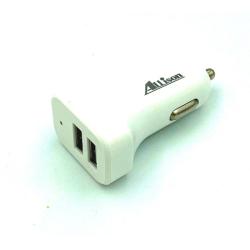 Автомобильное ЗУ Allison ALS-A388C White (5V/2.1A/2USB)