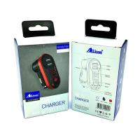 FM модулятор ALS-A909 Bluetooth + Charger (2USB/5V/1.2A) Black
