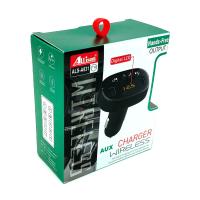 FM модулятор ALLISON ALS-A931 Bluetooth + Charger (2USB/5V/3.1A) Black
