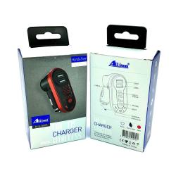 FM модулятор ALS-A909 Bluetooth + Charger (2USB/5V/1.2A) Silver
