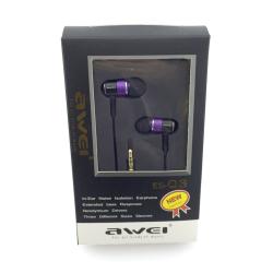 Наушники AWEI ES-Q3 Violet