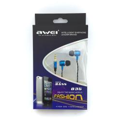 Наушники AWEI ES-Q35 Blue