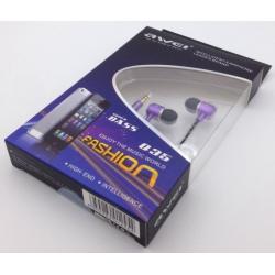 Наушники AWEI ES-Q35 Violet