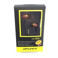 Наушники AWEI ES-Q5 Brown