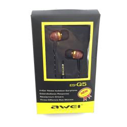 Наушники AWEI ES-Q5 Brown