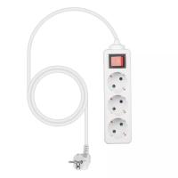 Сетевой удлинитель 3 розетки 3 метра 16A max 3500W