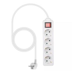 Сетевой удлинитель 4 розетки 3 метра 16A max 3500W