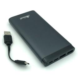 Power Bank Allison S93A (10000mAh/2A/2USB) Black