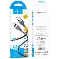 Дата кабель HOCO X109 Lightning 2.4A 1m Black