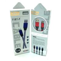 Дата кабель M-101 white-box Micro USB Red
