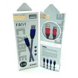 Дата кабель M-101 white-box Micro USB Red