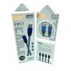 Дата кабель M-101 white-box Micro USB Blue