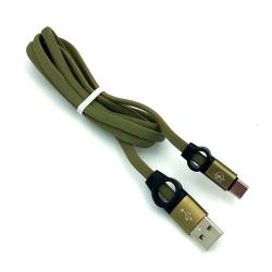Дата кабель TC-102 black-box Type C Green