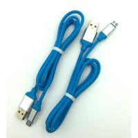 Дата кабель M-011 круглый силикон Micro USB 1.0m Blue (тех. упаковка)
