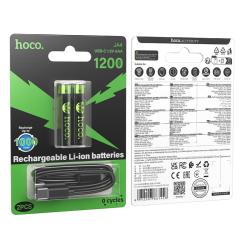Аккумулятор HOCO JA4 HR03/AAA 1200mWh -- (упаковка 2 шт)