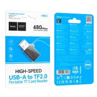 Кардрідер USB HOCO HB53 micro SD/TF 480Mbps Black