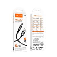 Кабель USB для роутера HOCO X129 5V 5.5x2.1mm Black