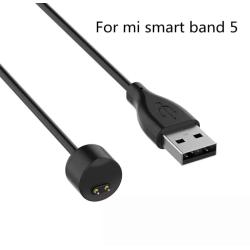 Кабель зарядки для смарт часов Mi Band 5 / Mi Band 6 Black
