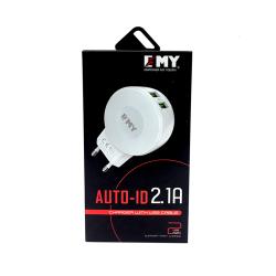 Сетевое ЗУ EMY MY-269 (5V/2.1A/2USB)