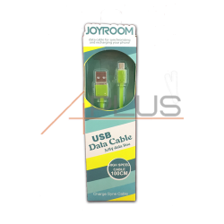 Дата кабель JOYROOM Jelly Data Line micro USB Green