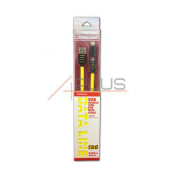 Дата кабель JOYROOM JR-S108 Data Line 2in1 micro USB + iPhone 5 Yellow