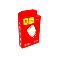 Сетевое ЗУ DENMEN DC03 (5V/2.4A/1USB/12W) White