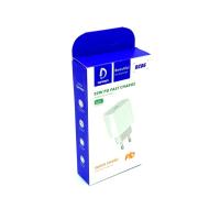 Сетевое ЗУ DENMEN DC06 PD Fast Charger (5V/3.6A/1USB/20W) White