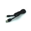 Дата кабель DENMEN D15L Lightning Black