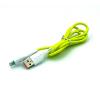Дата кабель DENMEN D15L Lightning Green