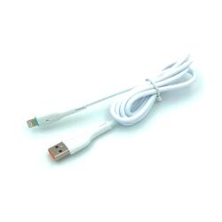 Дата кабель DENMEN D15L Lightning White